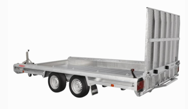 Remorque freinée > 2 tonnes type transport machines