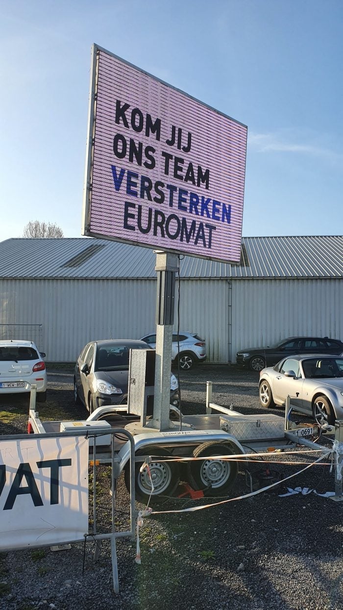 101.06 LED scherm van 6m