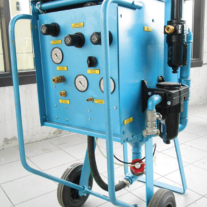 Straalset softblastketel 80l