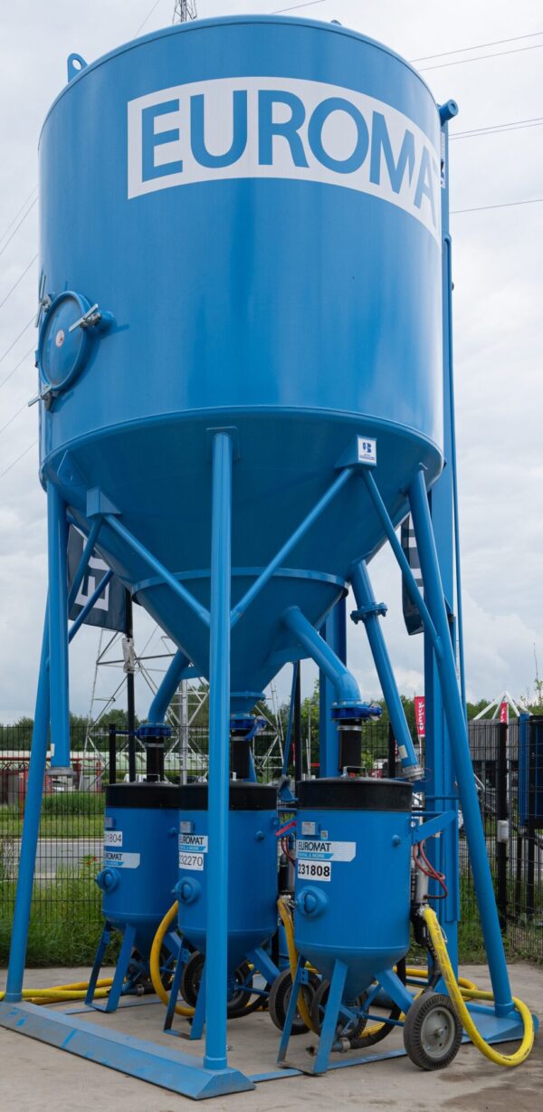 Silo de sablage 12 tonnesnes hors abrasif