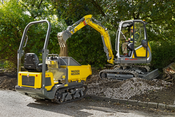 Dumper sur chenilles - Wacker Neuson DT15 – Image 3