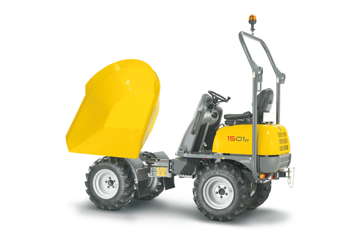 120.06 Hoogkiep dumper op banden Wacker Neuson 1501 1 1