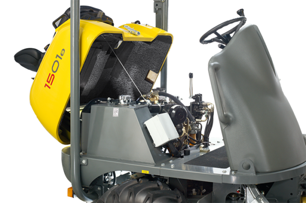 Dumper haut déversement sur pneus - Wacker Neuson 1501 – Image 4