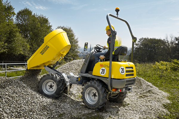 Dumper haut déversement sur pneus - Wacker Neuson 1501 – Image 7