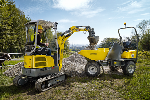 Dumper haut déversement sur pneus - Wacker Neuson 1501 – Image 9