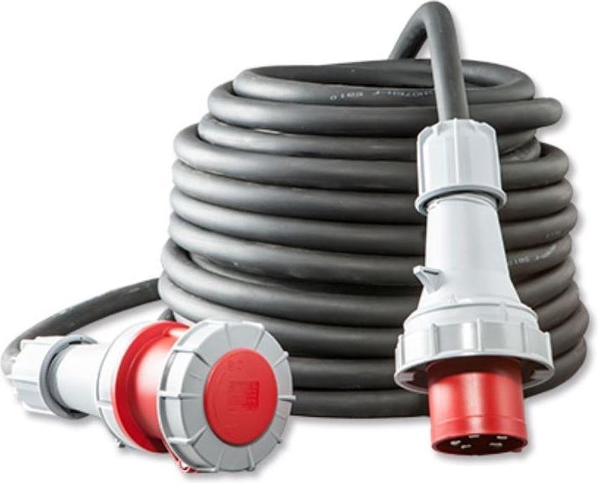 Câble d'alimentation électrique 125 A - 400 V (20 m) 36 123.06 Elektrische voedingskabel 125A 400v 20m 1