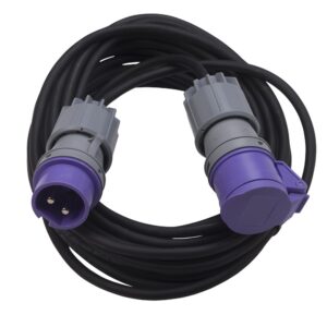 Câble électrique 2P+A 16A - CEE 24 Volt (25m)