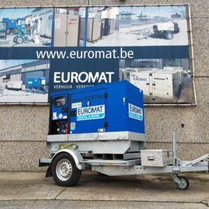 Groupes électrogène 20 kVA sur remorque