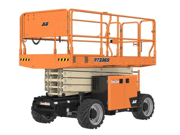 Nacelles ciseaux et télescopiques 12m diesel - JLG RT3369 – Image 3