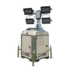 Generac poteau d'éclairage CUBE+ avec groupe électrogène intégré