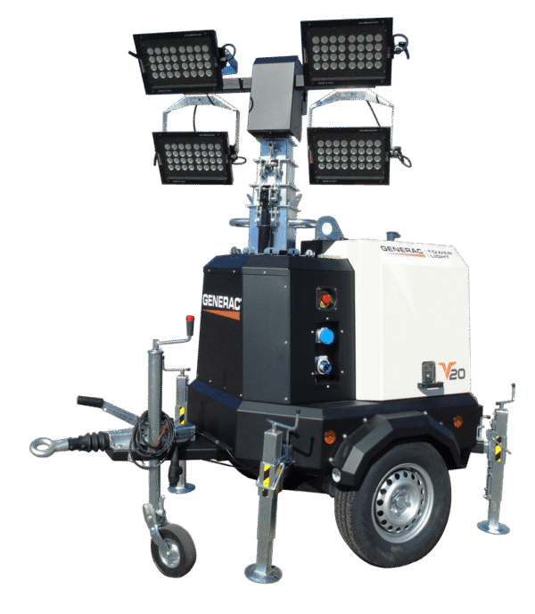 Generac poteau d'éclairage V20 K2 mobiel