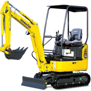 Minipelle 1,6 tonnes - Komatsu PC16R-3