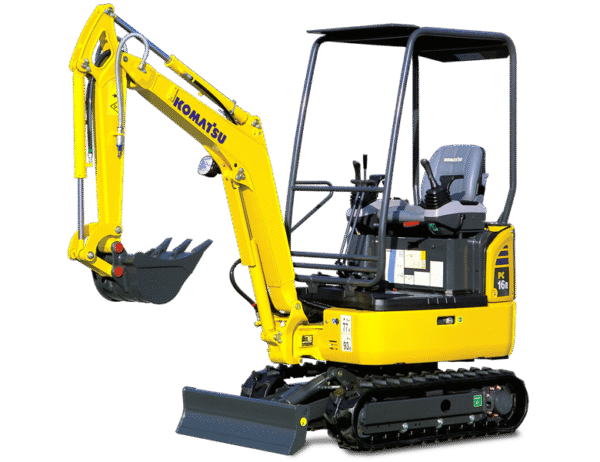 Minipelle 1,6 tonnes - Komatsu PC16R-3