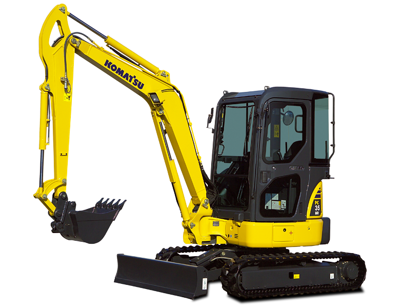 143.08 Minigraver 35 ton Komatsu PC35MR 3 1 1