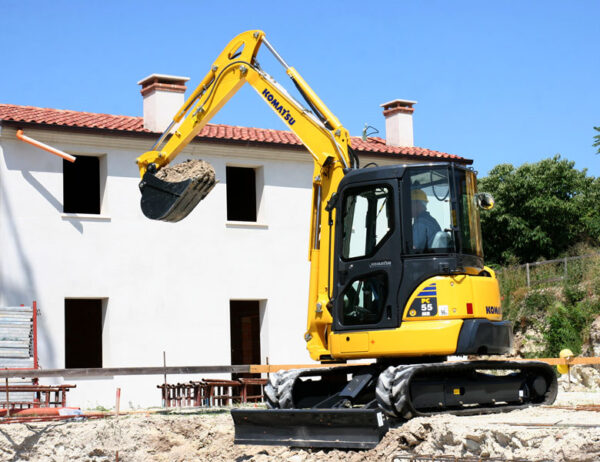Minipelle 5 tonnes - Komatsu PC55MR-3 – Image 2