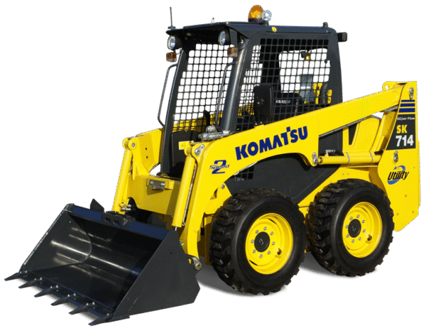 Chargeuse compacte sure pneus 2,5 tonnes - Komatsu SK714-5