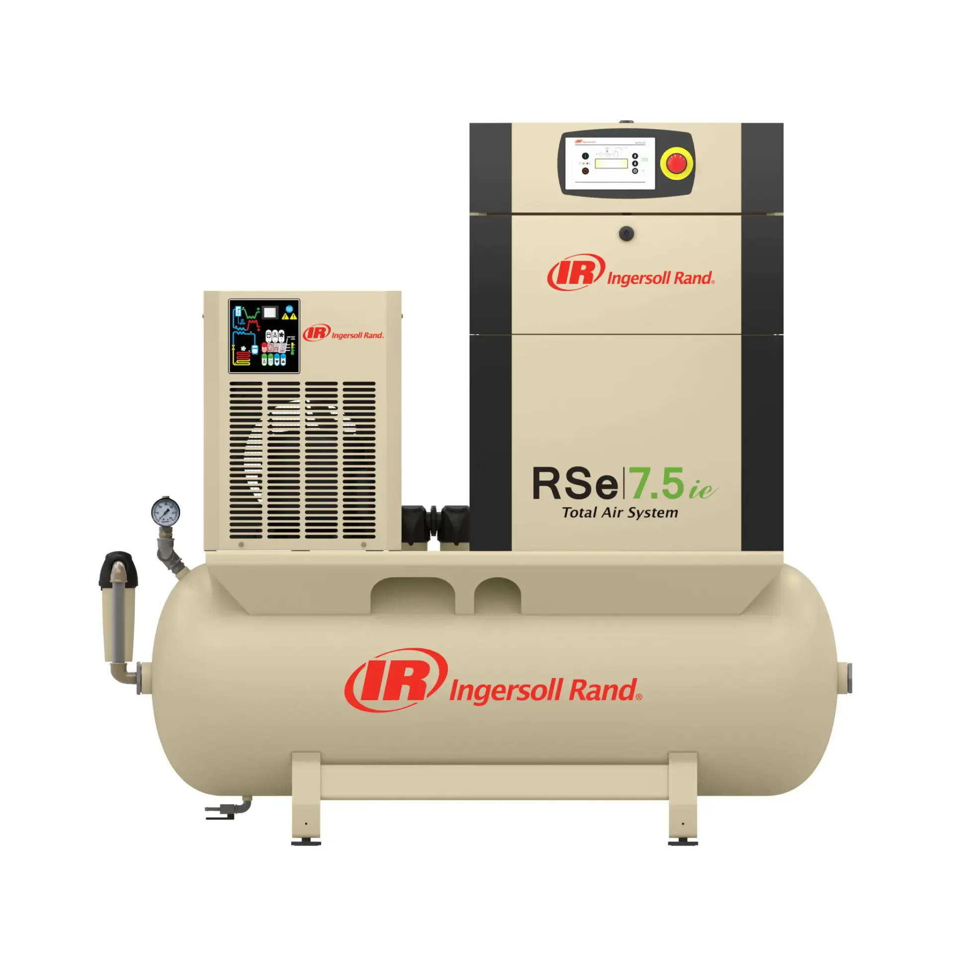 164.02 Ingersoll Rand Schroefcompressor 11 kW Tas op ketel 1 1