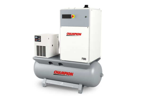 Compresseur stationnaire 2-4 kW sur réservoir avec sécheur intégré