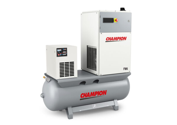 Compresseur stationnaire 2-4 kW sur réservoir avec sécheur intégré – Image 2