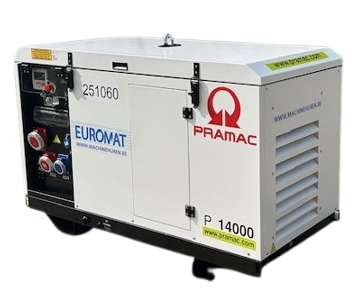 167.02(2) Stroomgroep 12 kVA Pramac P14000 (1)
