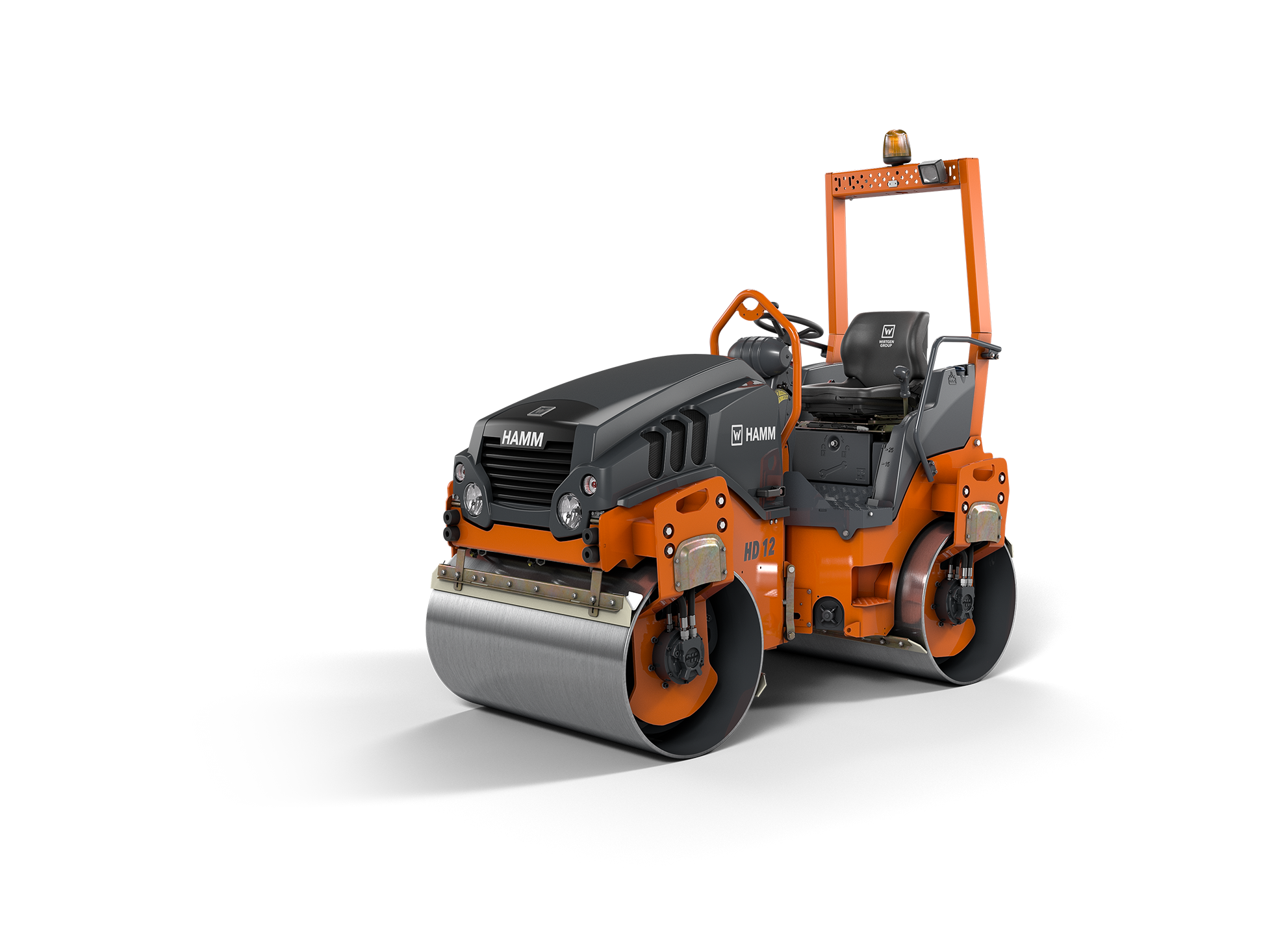 168.01 Tandemzitwals 27 ton Hamm HD12VV 1 1