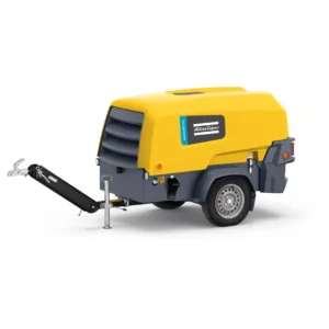 Mobiele elektrische compressor 3,7-5,4 m&sup3; 5-12 bar