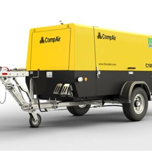 Compresseur mobile 10 m³ 10 bar