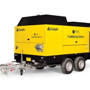 Mobiele compressor 22 m³ 21 bar