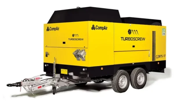Compresseur mobile 25 m³ 6-12 bar