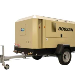 Mobiele compressor 15,3 m³ 12 bar