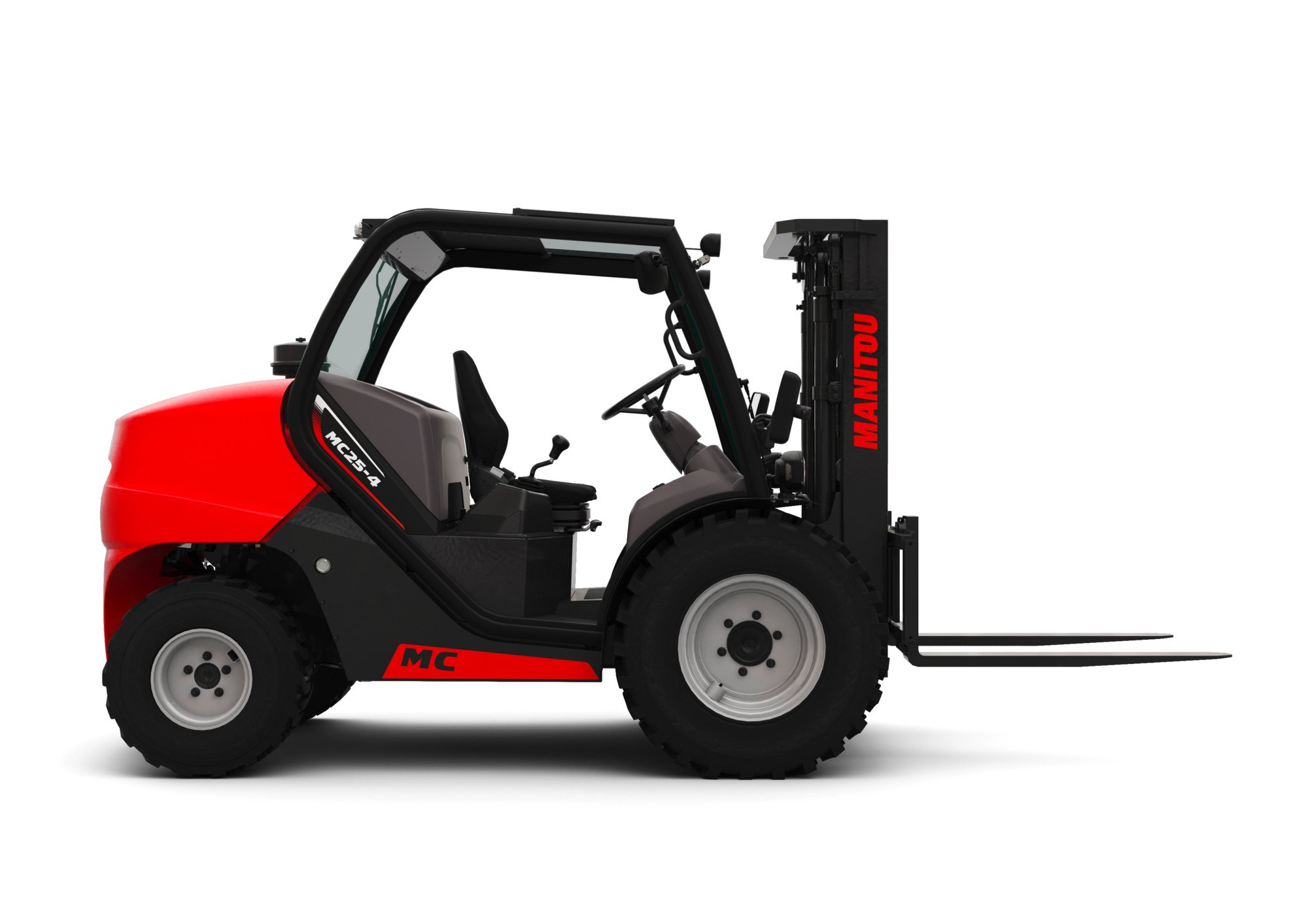 Manitou chariot élévateur tout terrain MC 25-4 48 Manitou Alle terrein 4x4 heftruck MC 25