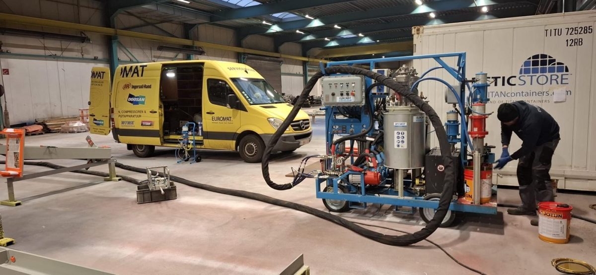Bien plus qu’une machine : comment Euromat fait la différence dans les applications de pulvérisation de peinture 2 Meer dan een machine hoe Euromat het verschil maakt in verfspuittoepassingen