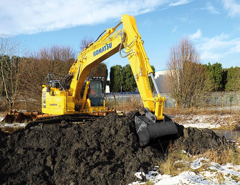 Minigraver 22 ton - Komatsu PC228USLC-11 2 Minigraver 22 ton - Komatsu PC228USLC-11 - Afbeelding 2