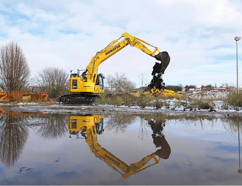 Minigraver 22 ton - Komatsu PC228USLC-11 4 Minigraver 22 ton - Komatsu PC228USLC-11 - Afbeelding 4