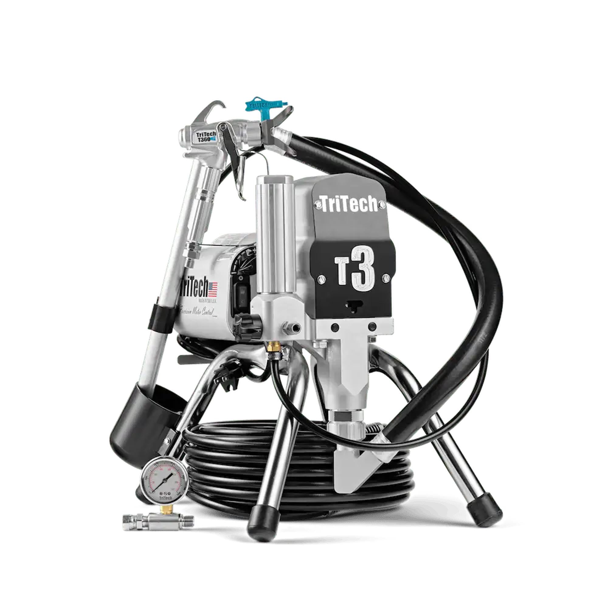 Pompe à pistons TriTech T3 sur châssis modulaire 13 TriTech T3 pistonpomp op Skid