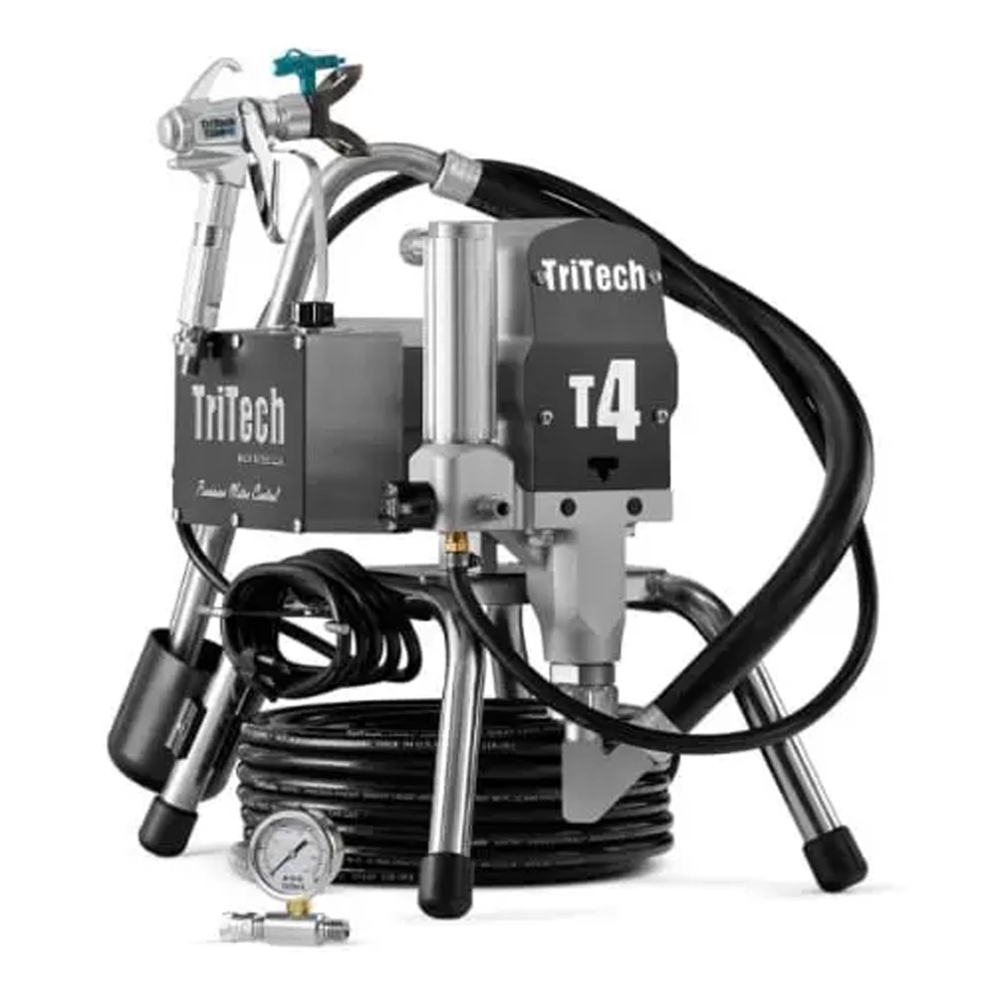 Pompe à pistons TriTech T4 sur châssis modulaire 1 TriTech T4 pistonpomp op Skid