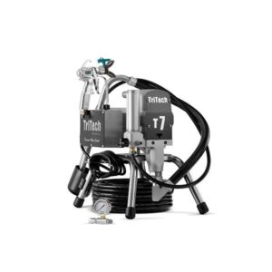 TriTech T7 pistonpomp op een laag onderstel