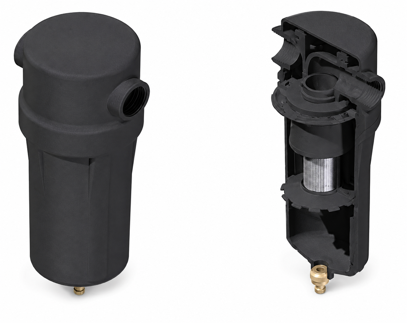 Séparateur d'eau à partir de jusqu'à 4 m³/min 32 Waterafscheider
